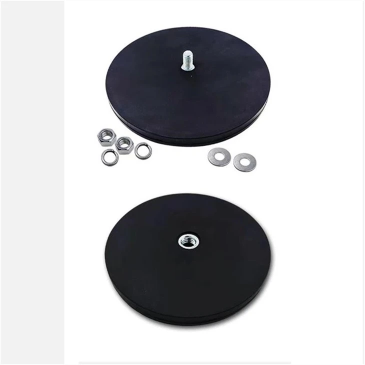 rubber coated rare earth magnets_