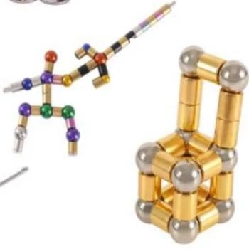 Metal Balls And Magnetic Sticks