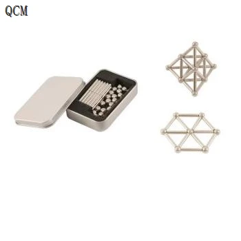 Silver Magnetic Sticks And Balls
