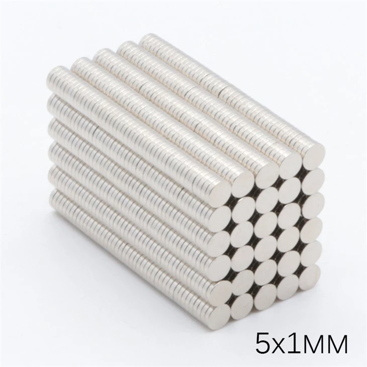 5x1mm round neodymium magnet