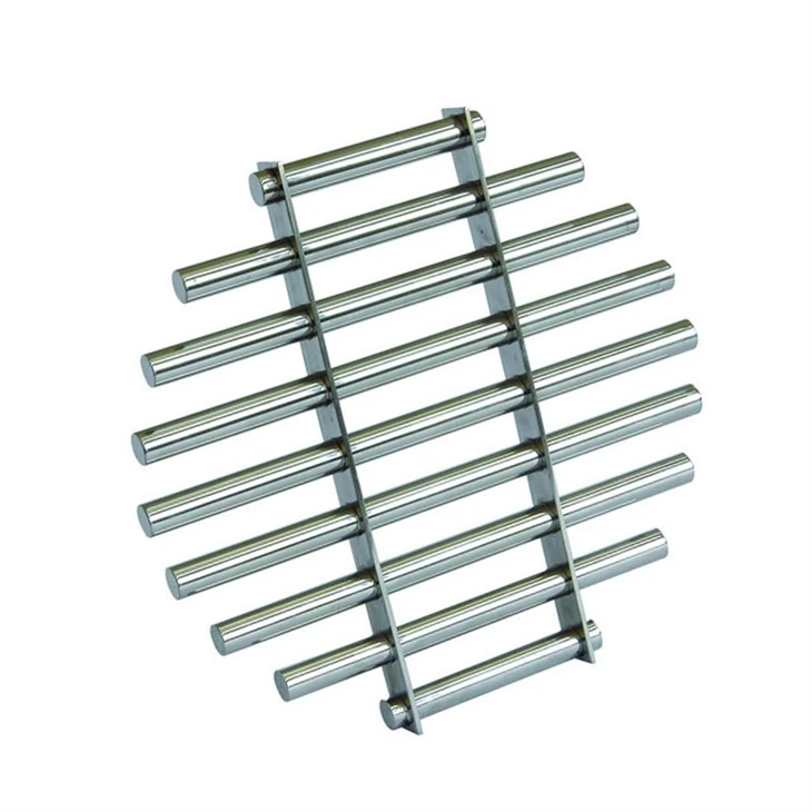 Circular magnetic grille