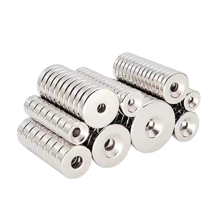 Custom Countersunk Magnets