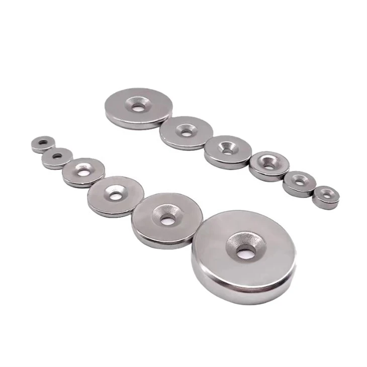 NdFeB Countersunk Magnet Factory
