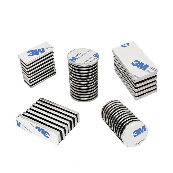 NdfeB Magnet With Adhesive Backing