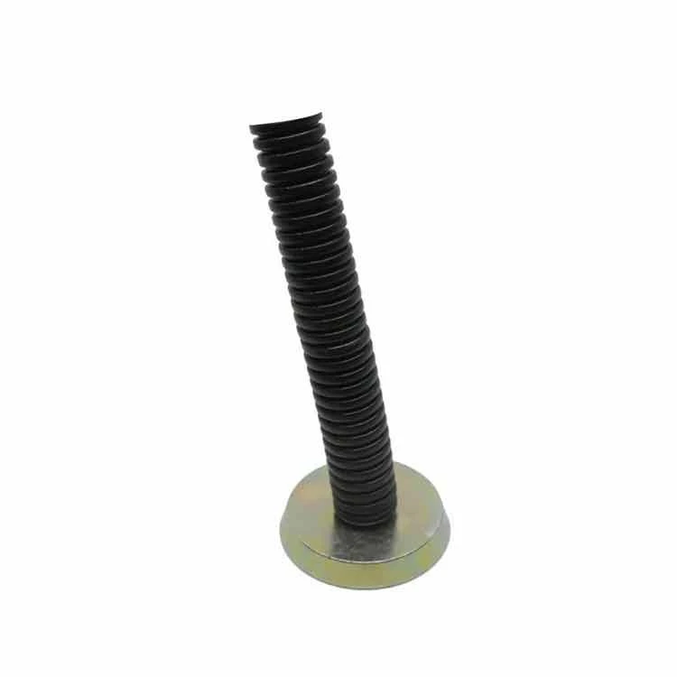 Precast concrete cast bellows insert fixed magnet