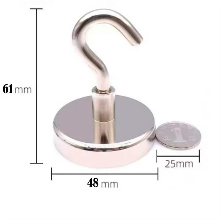 best magnetic coat hook size