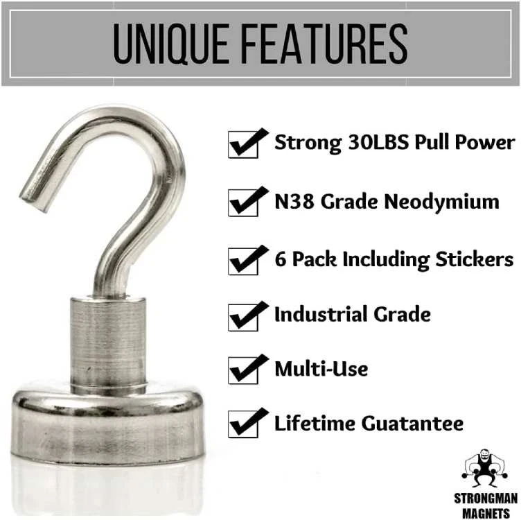 bulk magnetic hooks factory