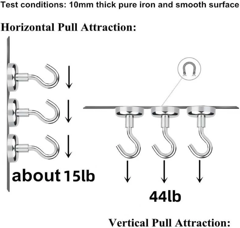 heavy duty magnet with hook supplier