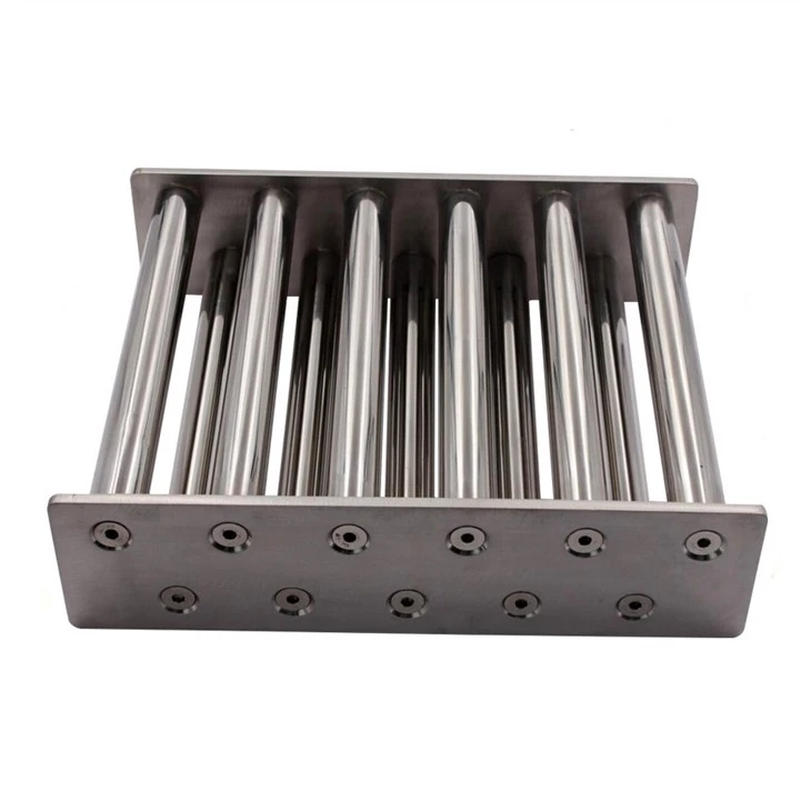 Double layer 11 round magnetic strips square magnetic grid