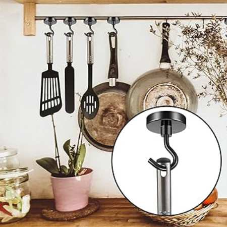 Customized industrial strength magnetic hooks