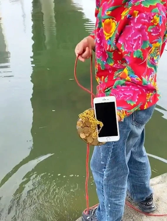 Can you pick up a phone with a fishing magnet