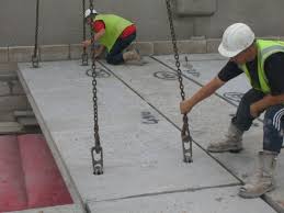 How to lift precast concrete panels?