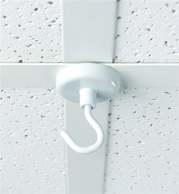 How do magnetic ceiling hooks work?