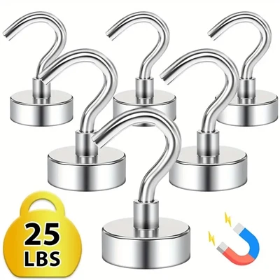 How much weight can magnetic hooks hold? How much weight can magnetic hooks hold?