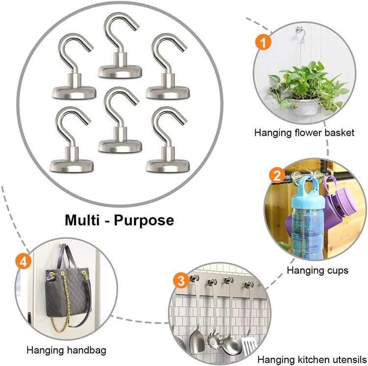 Heavy Duty Magnetic Hooks home depot