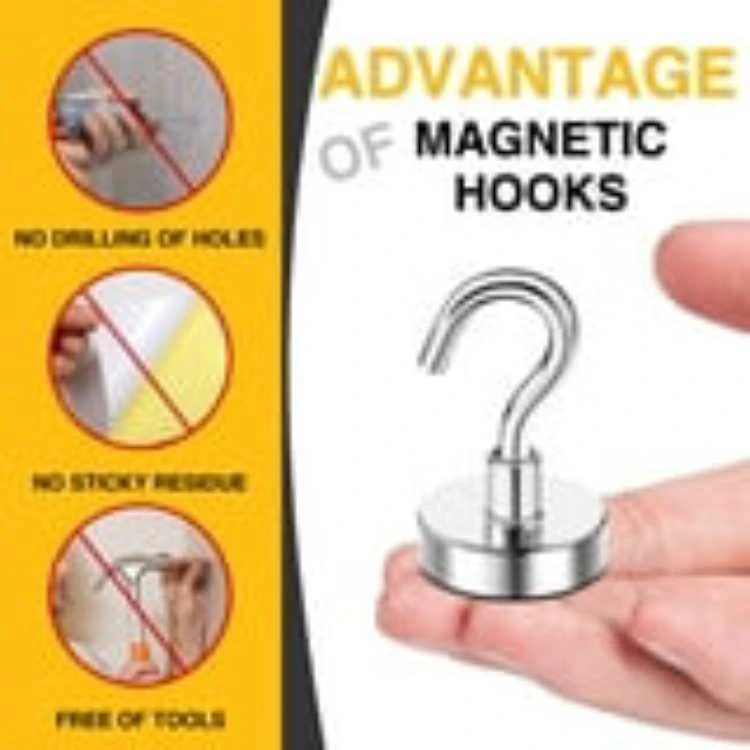 large metal magnetic hooks details