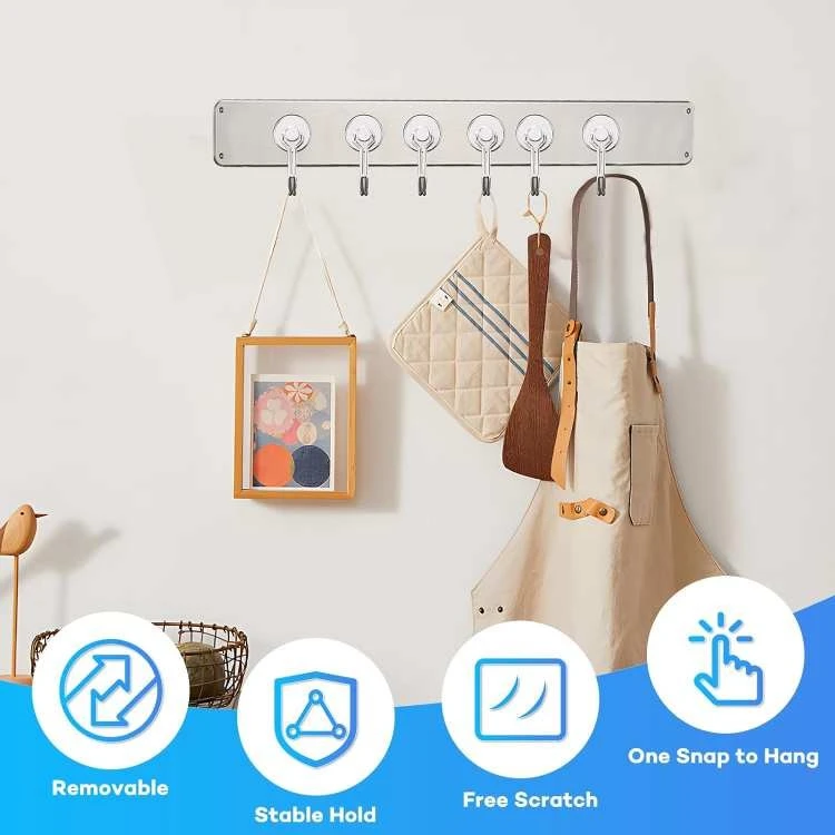 china magnetic hook rack