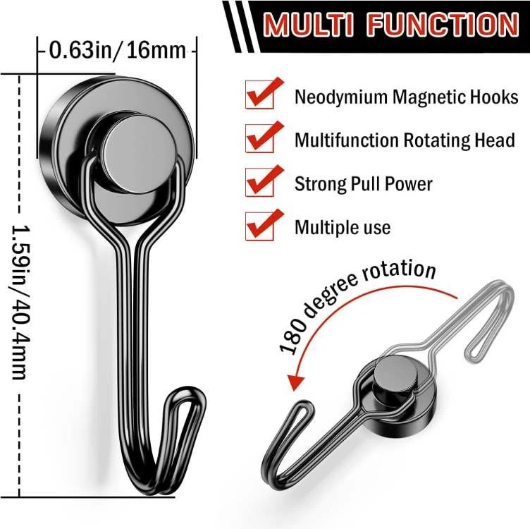 magnetic swivel hooks supplier
