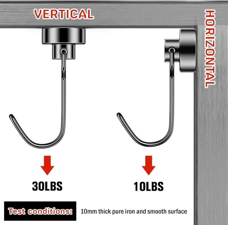 magnetic swivel hooks factory