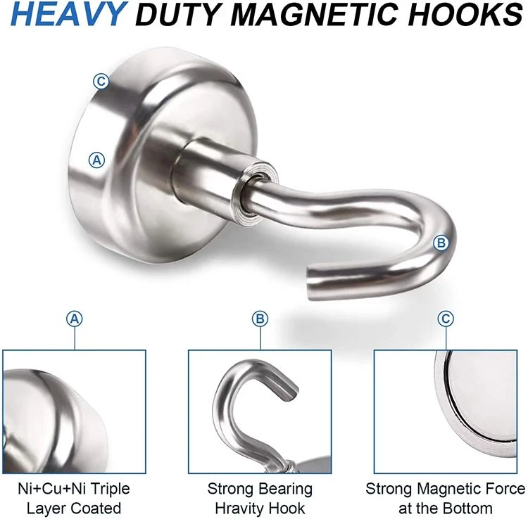 magnetic hooks for fridge