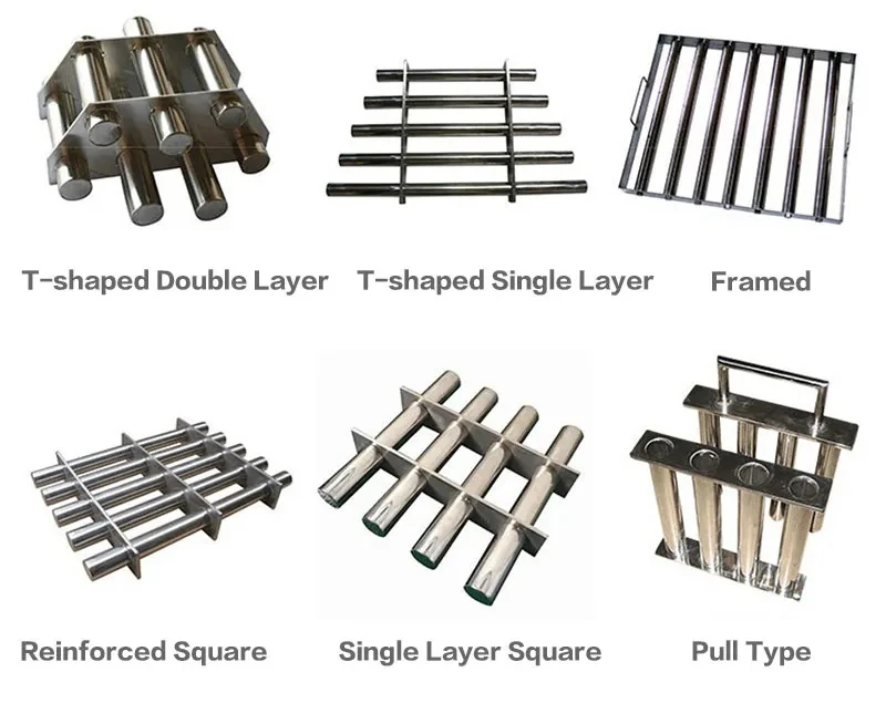 Magnetic-Grids-Hopper-Magnets-Magnetic-Grill-for-Separation Magnetic-Grids-Hopper-Magnets-Magnetic-Grill-for-Separation