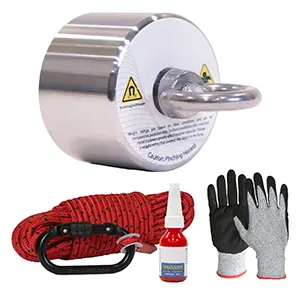 1500 lbs pulling force fishing magnet kit 1500 lbs pulling force fishing magnet kit