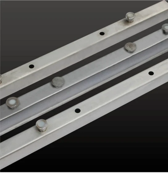 Magnetic Formwork System There are screws on the top to fix other adapters