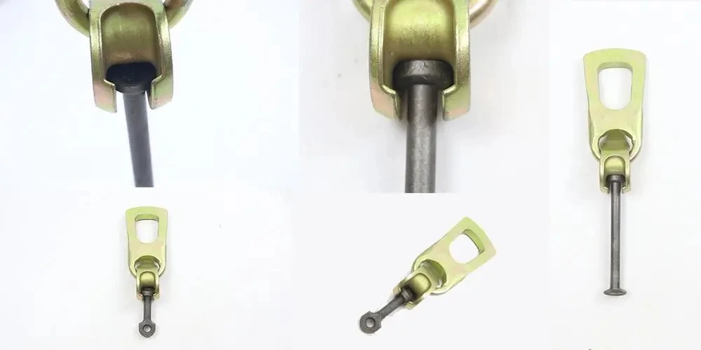Concrete lifting clutch and lifting anchor assembly Concrete lifting clutch and lifting anchor assembly