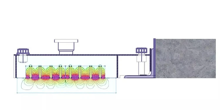 Working principle diagram of precast concrete magnet Working principle diagram of precast concrete magnet