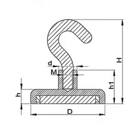 heavy duty magnetic hooks manufacturers