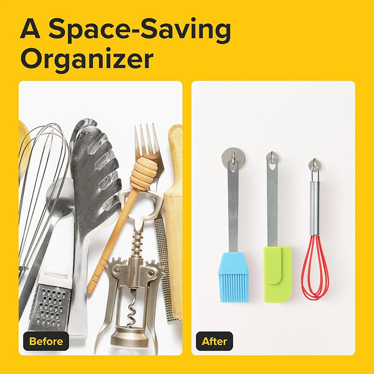 Application of earth magnet hooks