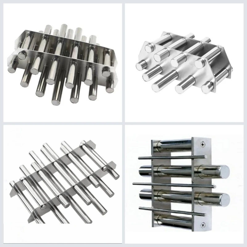 application of magnetic steel rod