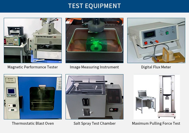 Xiamen Qianci Magnets testing equipment