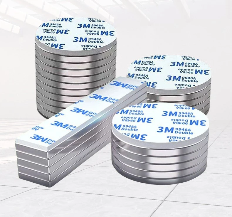Noedymium Magnet with Adhesive Backing Products Description Noedymium Magnet with Adhesive Backing Products Description