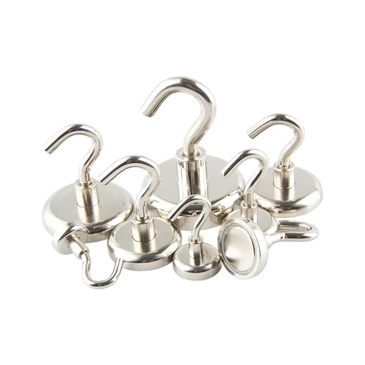 Round Magnet With Hook