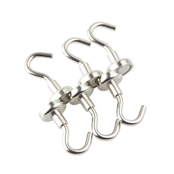 round magnets with hooks