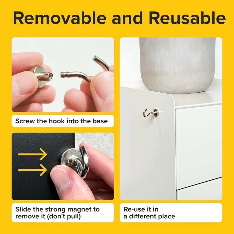 strong magnetic hooks for fridge factory